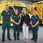 Featured image for “Riveting and insightful” – film star’s verdict after joining ambulance crew for night shift