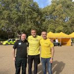 Featured image for “You saved my life” – cardiac arrest survivor meets 999 call taker at charity walk