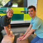 Featured image for Clinician’s son helps woman in cardiac arrest using skills learned from his mum