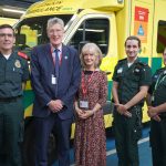 Featured image for Lord Lieutenant thanks London Ambulance Service crews who helped save his life